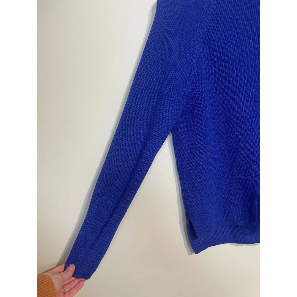 Title Nine Offsite Synergy Turtleneck Sweater Blue/Purple Size‎ Medium